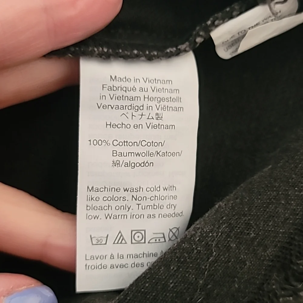 Madewell Rigid Denim A-Line Mini Skirt in Lunar Wash: Cutout Edition Size 26